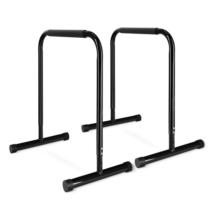 Helyhez kötött dip edzősínek, 4FIZJO, fekete