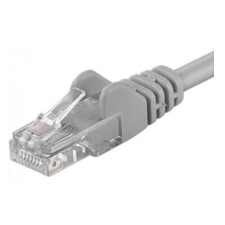 Cablu rețea UTP RJ45 Cat.5e 1.5m gri