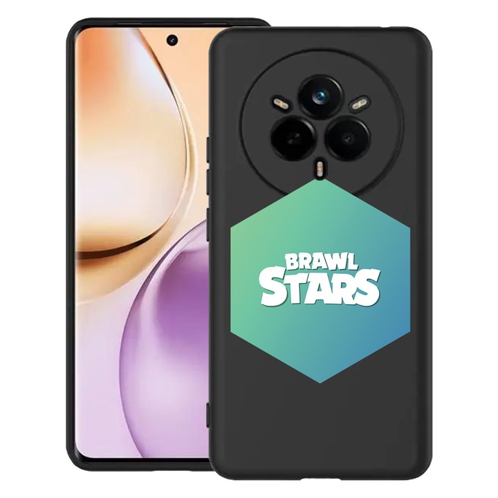 Силиконов калъф BestCase за Realme 14 Pro Plus 5G, Brawl Stars, Slim SIlicon 0.8MM, Camera Protection, Black, 1988290 B 1685