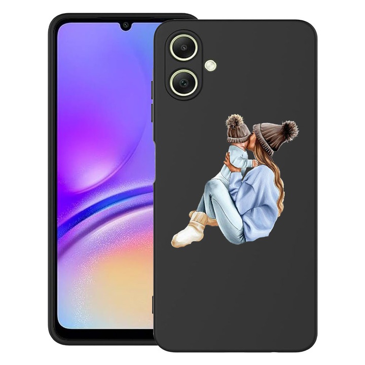 BestCase® Szilikon Ultra Slim tok Samsung Galaxy A07-hez, Girl Mom With a Boy design, 2043680 B 562