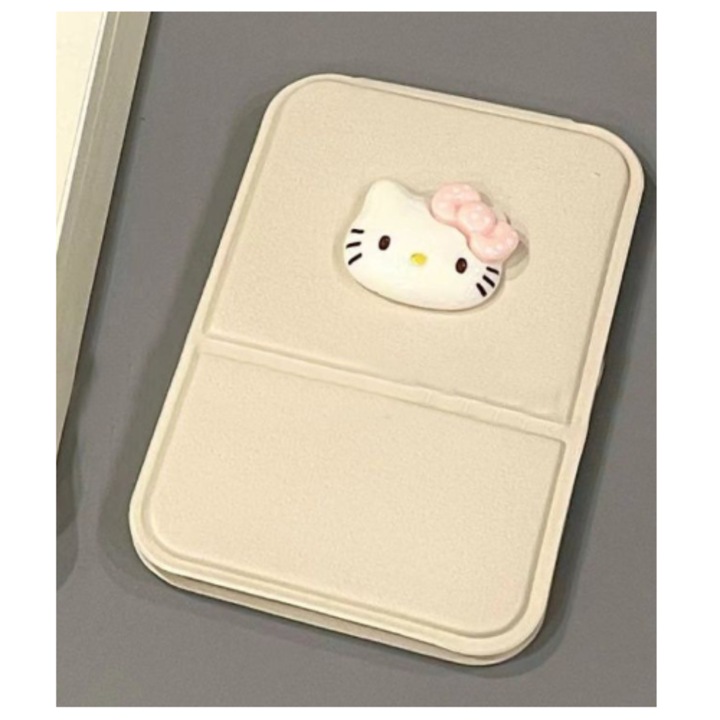 Малко, преносимо, сгъваемо козметично огледало за пътуване