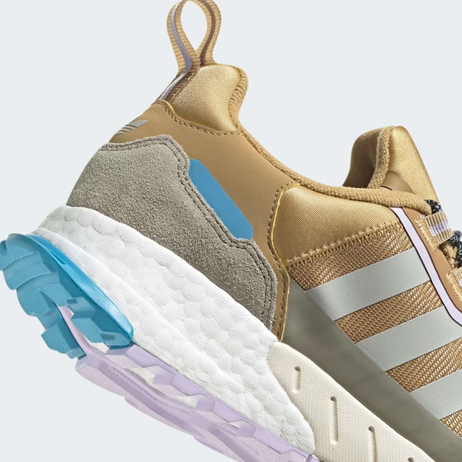 Pantofi sport Adidas ZX 1K Boost Seasonality, maro, material