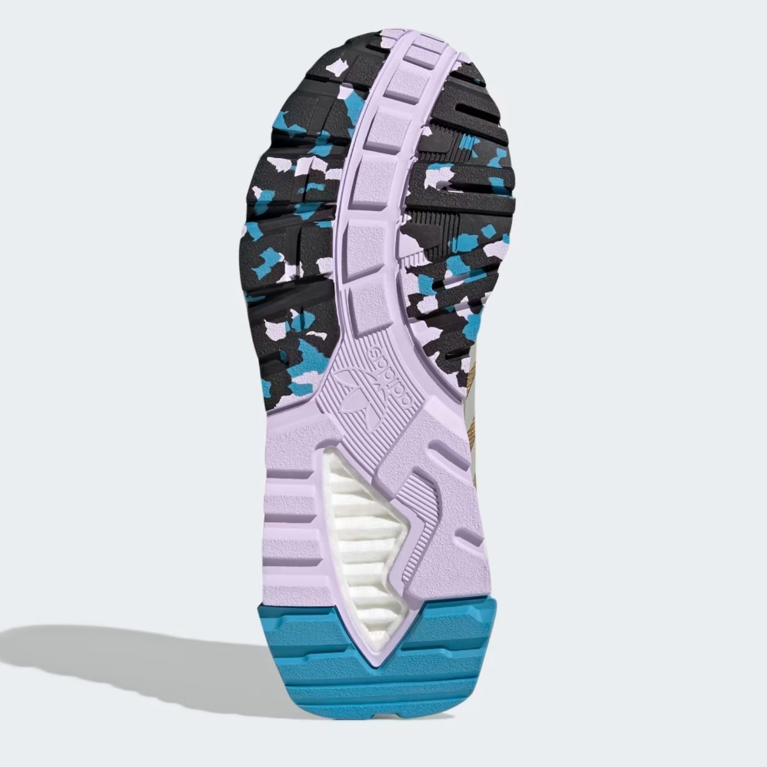 Pantofi sport Adidas ZX 1K Boost Seasonality, maro, material Pantofi sport Adidas ZX 1K Boost Seasonality, maro, material