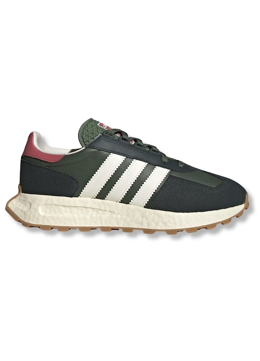 Pantofi sport Retropy E5, Adidas, Piele naturala/Sintetic, Verde