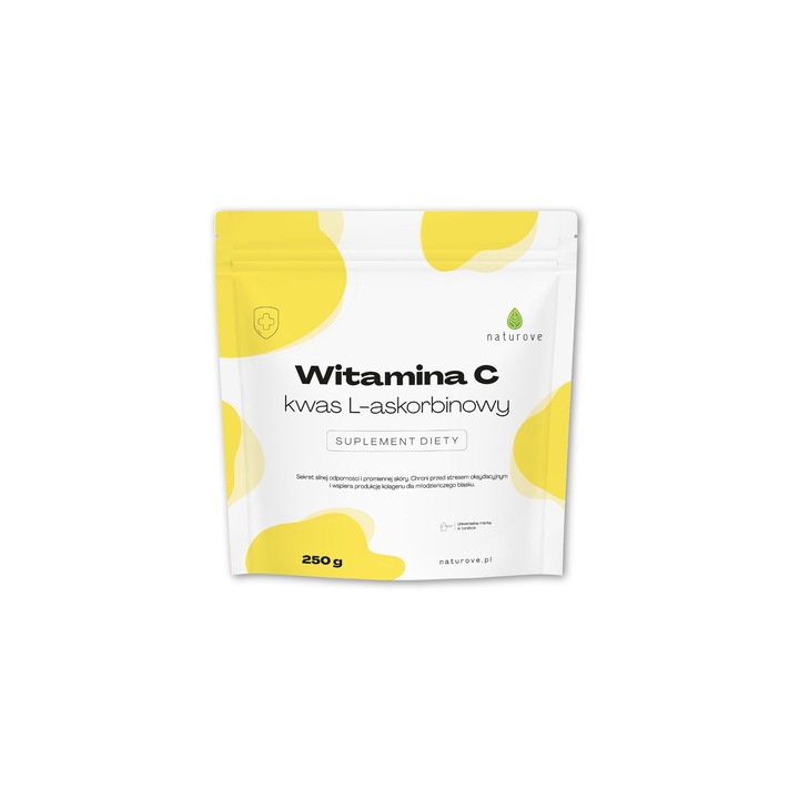 Vitamina C cu acid L-ascorbic naturove 250g