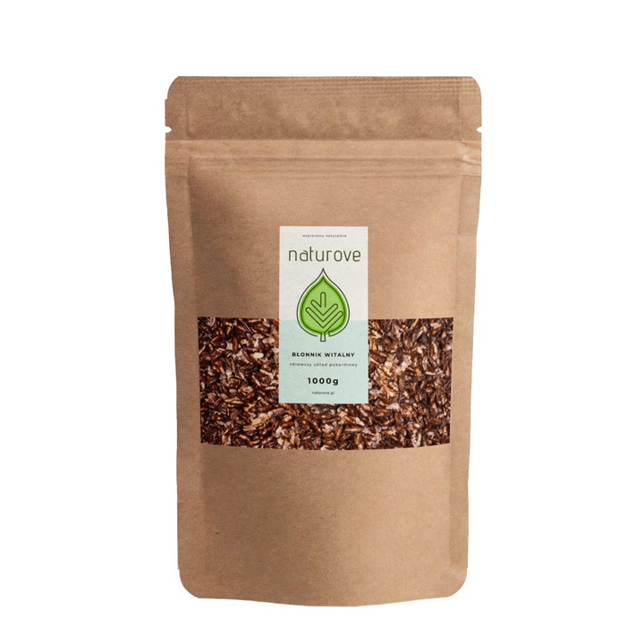 Supliment alimentar Fibra Vitala Naturove, 60% naturala, 1000g