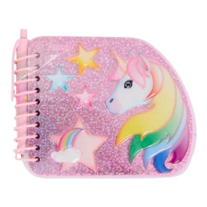 Set Carnetel si pix Unicorn 3D