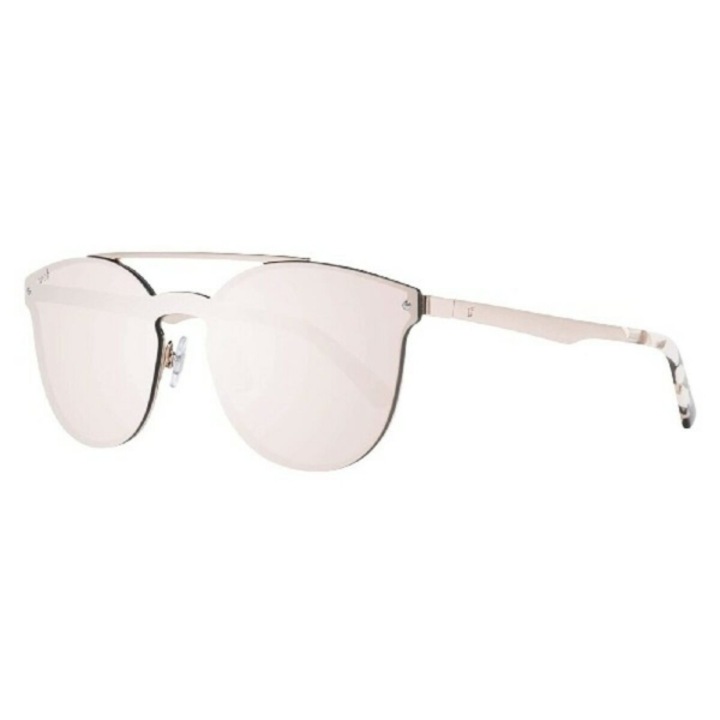Ochelari de Soare Unisex Web Eyewear WE0190A, Lentile Policarbonat Maro Degradate, Rama Metal Roz, Protectie UV400