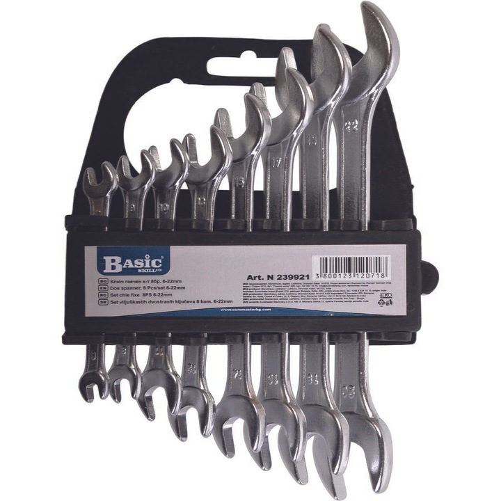 Cheie fixa 6-22mm set 8pcs BS