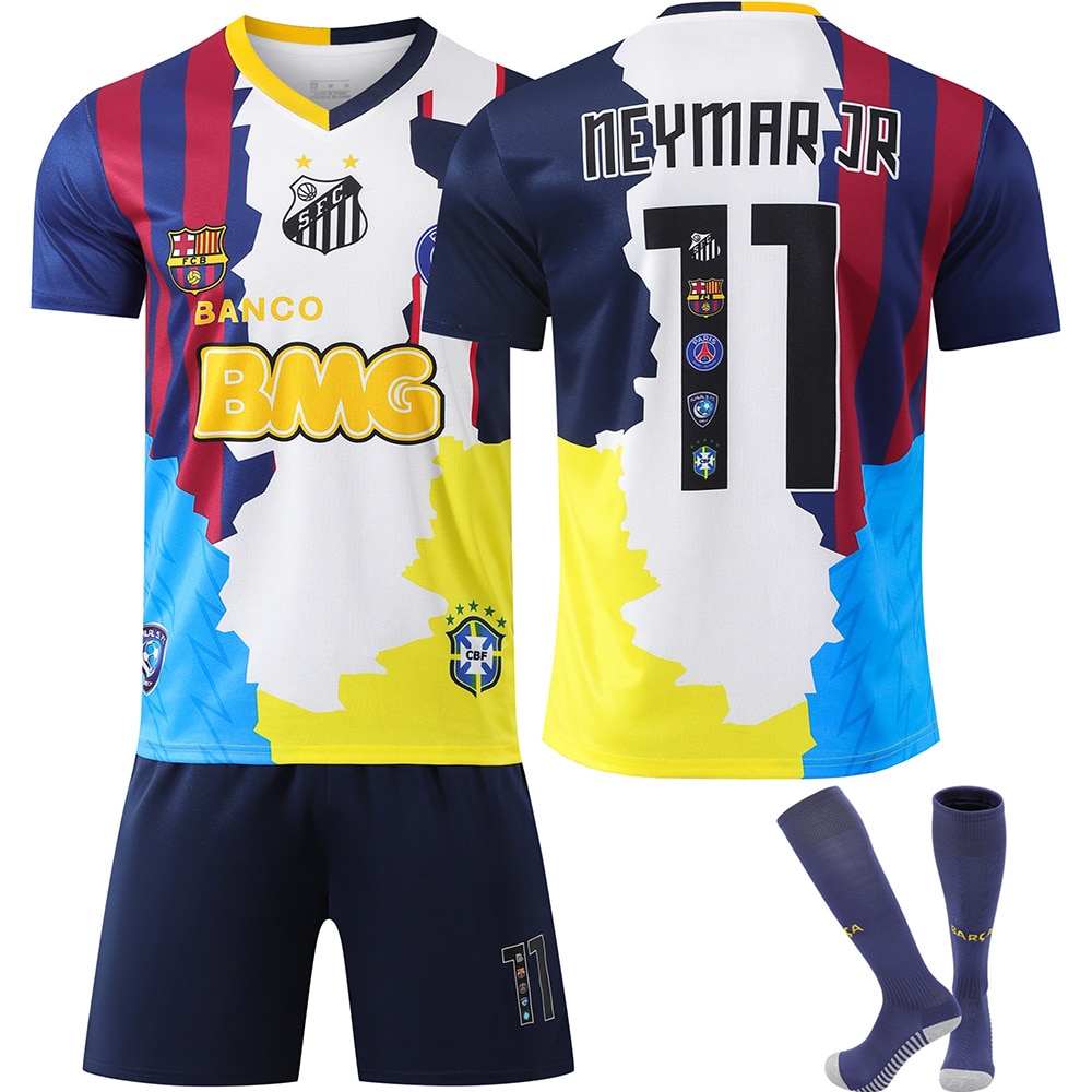 Echipament sportiv copii Barcelona Neymar Tricouri de Fotbal