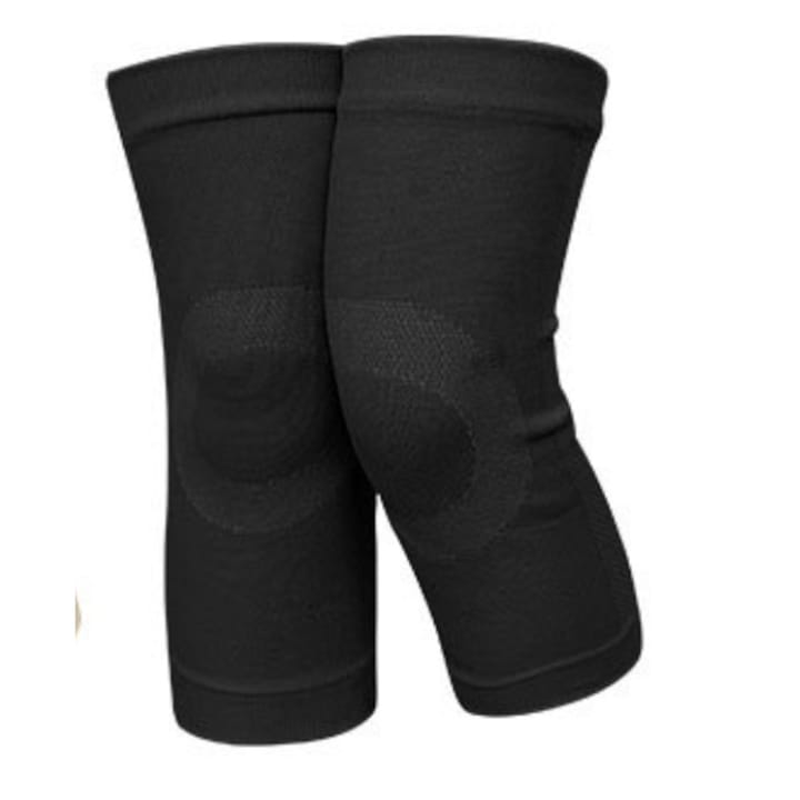 Aparatori de genunchi pentru alergare, negru, marimea L, suport si protectie