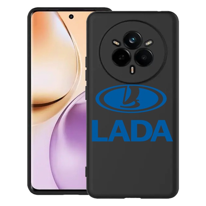 BestCase 0.8mm Slim Szilikon telefontok, kompatibilis modell Realme 14 Pro Plus 5G, Lada, Kamera védő, Fekete, 1988290 B 1741