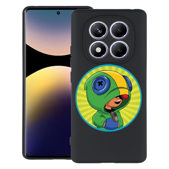 BestCase® Калъф за Xiaomi Redmi Note 15 Pro Plus 5G с дизайн Brawl Stars, матов TPU, ултра тънък, 2082905 B 1609