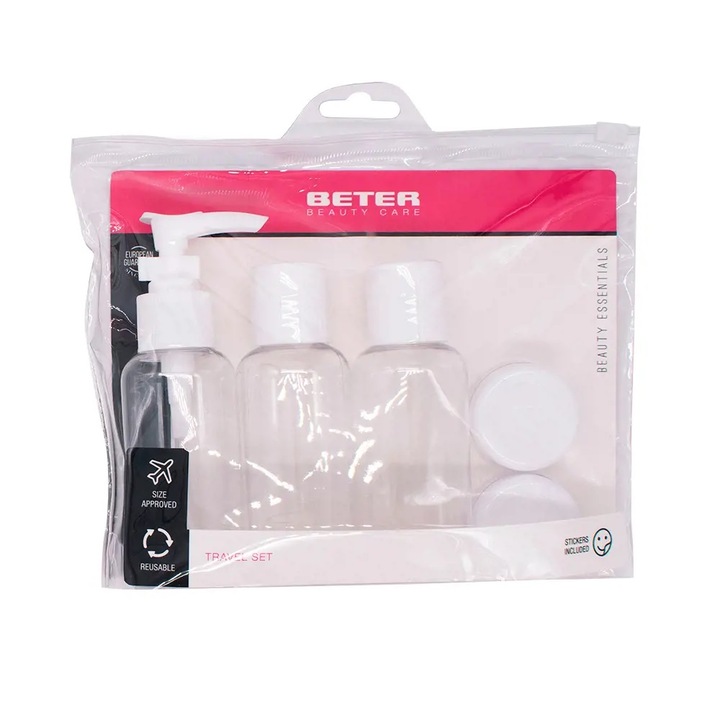Set Recipiente pentru calatorie BETER DUO 5 buc