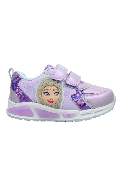Walt Disney, Disney mintás tépőzáras sneaker, Halványlila/Ametisztlila