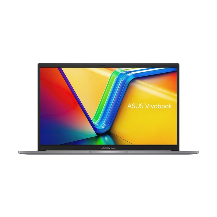 ASUS Vivobook 15 laptop, 15.6" Full HD, Intel® Core™ i5 1334U akár 4.6 GHz-ig, 16 GB RAM DDR4, 512 GB SSD, Intel Iris Xᵉ Graphics kártya, Ingyenes DoS, Ezüst színű