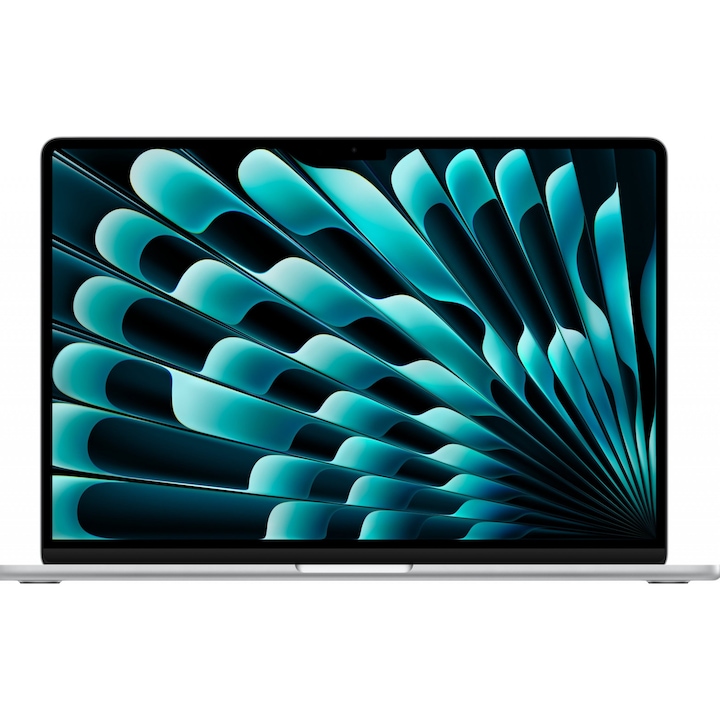 Лаптоп Apple MacBook Air, 15.3 инча, Apple M4, 16 GB RAM, 256 GB SSD, Apple GPU, macOS Sequoia, сребрист 256 GB