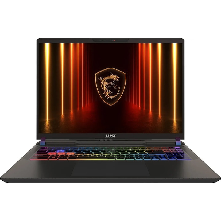 MSI Vector 16 HX AI laptop, 16" QHD+, Intel® Core™Ultra 7 255HX akár 5.2 GHz-ig, 16 GB RAM DDR5 6400, 1 TB SSD, NVIDIA® GeForce® RTX 5070 Ti 12 GB, Windows 11 Home, Cosmos Gray 1 TB