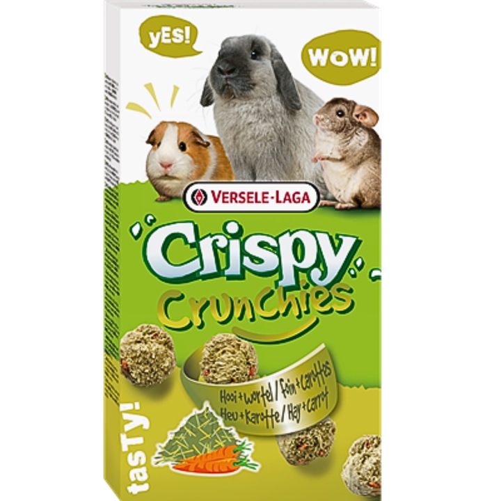 Заешки бисквити със сено и морков, Versele Laga, 75 г