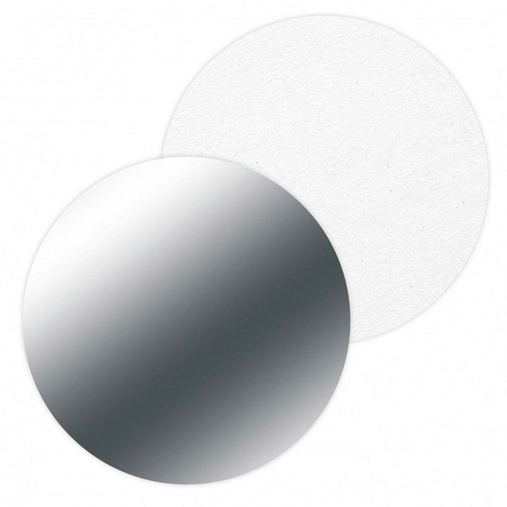 Suport pentru tort Veiras, argintiu/alb, baza groasa pentru tort 3 mm, 34 cm, 5 bucati