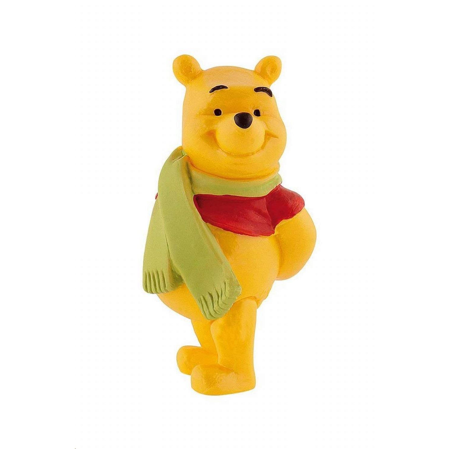 Figurina Bullyland Disney Winnie the Pooh - Winnie cu fular 123270