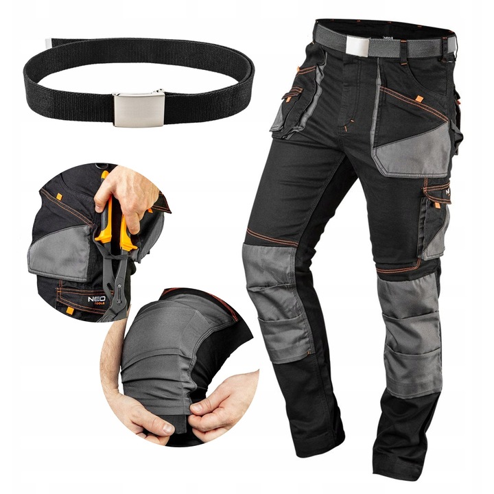 Pantaloni de lucru HD Slim, marimea taliei XL