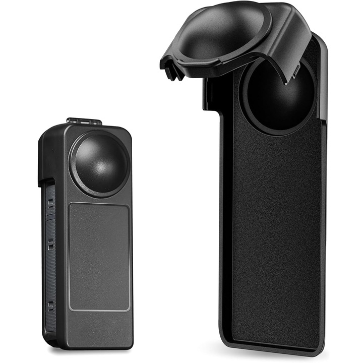 Védőtok Insta360 X5-höz, LYCENXI, kétrétegű kialakítás, fekete, 52,5x134x52mm, 82g