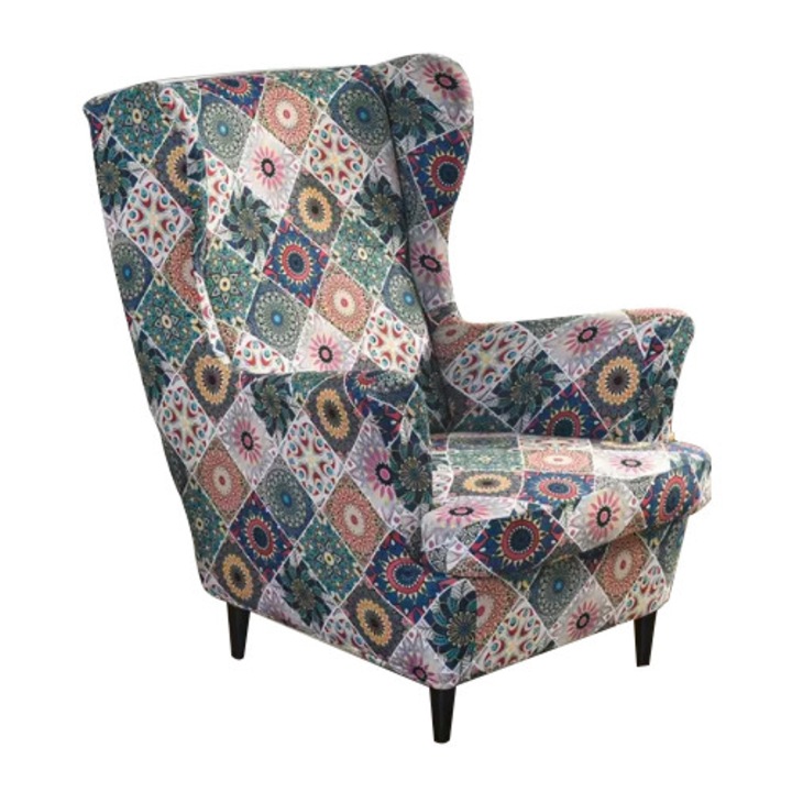 Калъф за фотьойл OdNowa Furniture Mandala, многоцветен, 78x95x84см