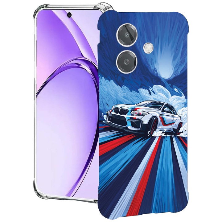 BestCase® Husa pentru OPPO A60 5G / A40 / A40M, Anti Shock 1.5MM, BMW 3 E46, Protectie camera, ecran si colturi, 2004575 AS 1450