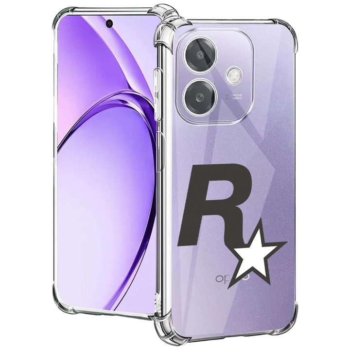 BestCase® Husa pentru OPPO A60 5G / A40 / A40M, Anti Shock 1.5MM, Rock Star, Protectie camera, ecran si colturi, 2004575 AS 1467