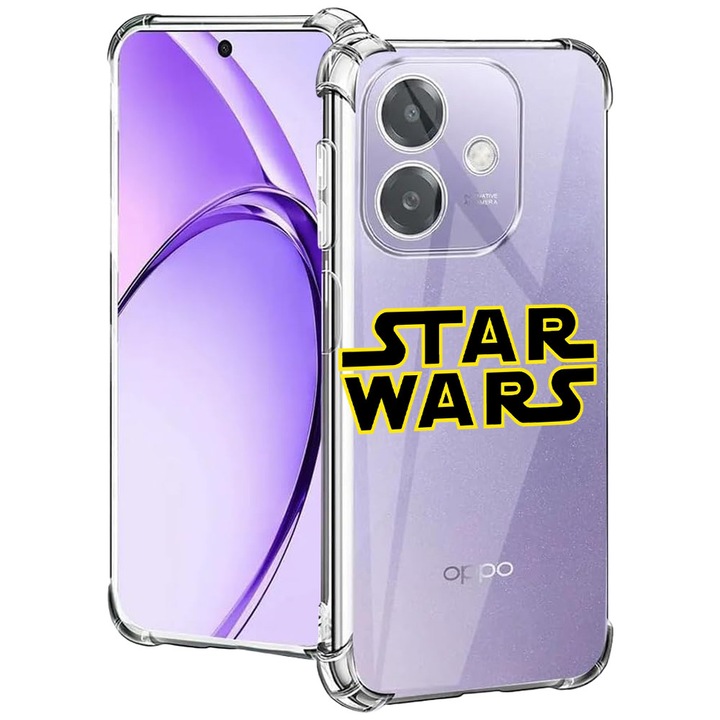 BestCase® Husa pentru OPPO A60 5G / A40 / A40M, Anti Shock 1.5MM, Star Wars, Protectie camera, ecran si colturi, 2004575 AS 1634