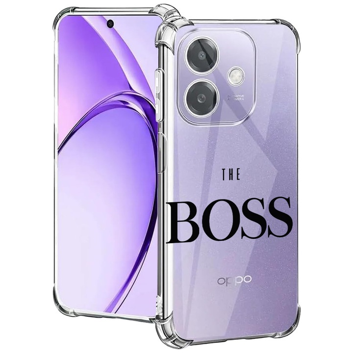 BestCase® Husa pentru OPPO A60 5G / A40 / A40M, Anti Shock 1.5MM, The Boss, Protectie camera, ecran si colturi, 2004575 AS 1612