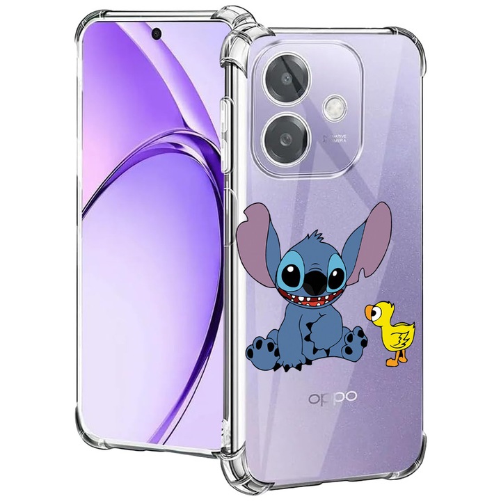 BestCase® Husa pentru OPPO A60 5G / A40 / A40M, Anti Shock 1.5MM, Lilo, Protectie camera, ecran si colturi, 2004575 AS 1617