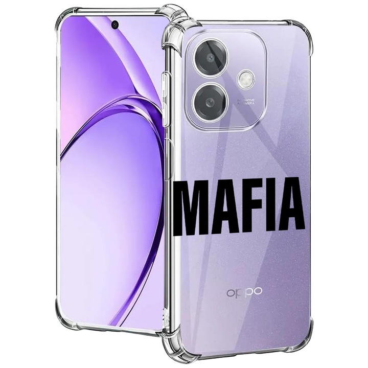 BestCase® Husa pentru OPPO A60 5G / A40 / A40M, Anti Shock 1.5MM, Maffia, Protectie camera, ecran si colturi, 2004575 AS 1688