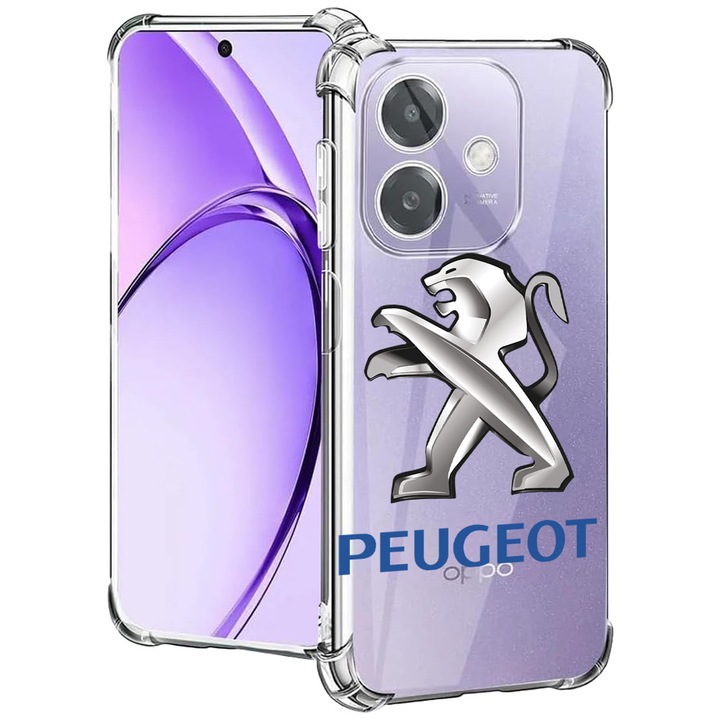BestCase® Husa pentru OPPO A60 5G / A40 / A40M, Anti Shock 1.5MM, Peugeot, Protectie camera, ecran si colturi, 2004575 AS 1726