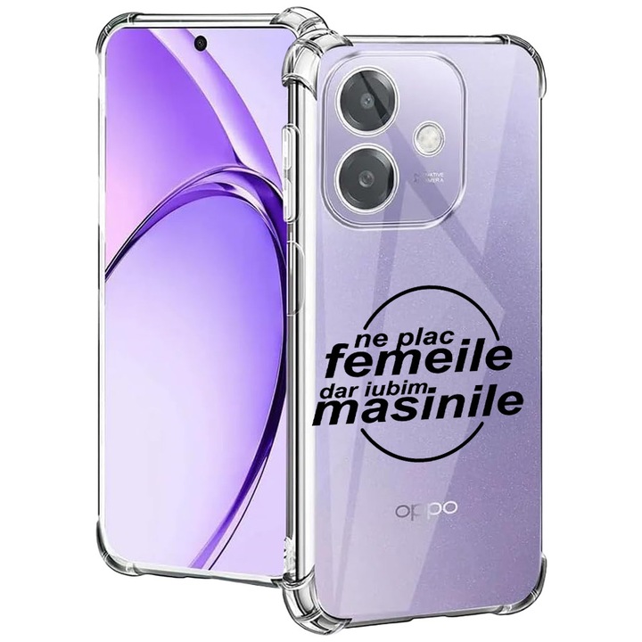 BestCase® Husa pentru OPPO A60 5G / A40 / A40M, Anti Shock 1.5MM, Ne Plac Femeile, Protectie camera, ecran si colturi, 2004575 AS 1643