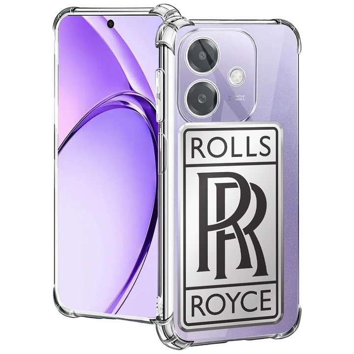 BestCase® Husa pentru OPPO A60 5G / A40 / A40M, Anti Shock 1.5MM, Rolls Royce, Protectie camera, ecran si colturi, 2004575 AS 1772