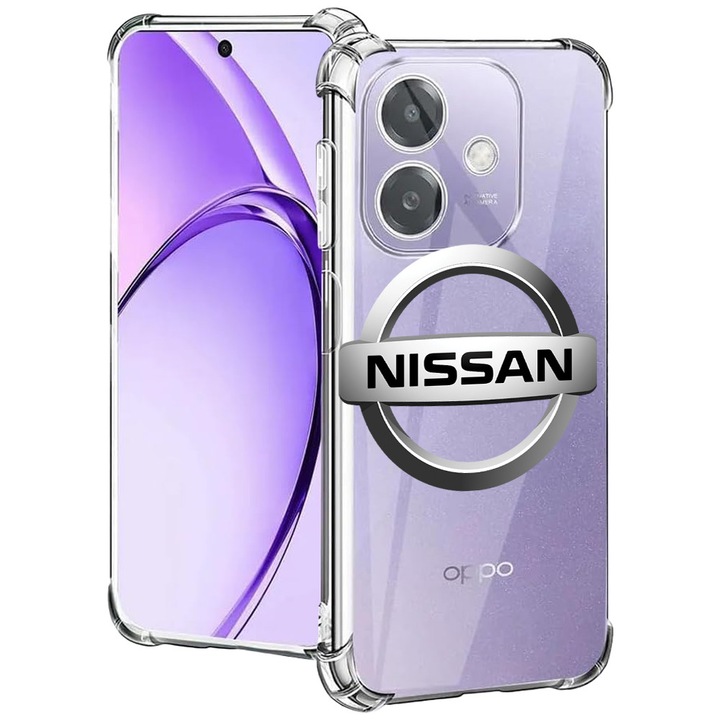 BestCase® Husa pentru OPPO A60 5G / A40 / A40M, Anti Shock 1.5MM, Nissan, Protectie camera, ecran si colturi, 2004575 AS 1729