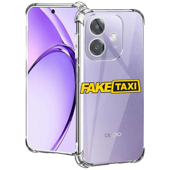 BestCase® Husa pentru OPPO A60 5G / A40 / A40M, Anti Shock 1.5MM, Fake Taxi, Protectie camera, ecran si colturi, 2004575 AS 1793