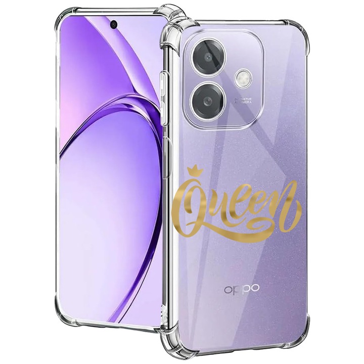 BestCase® Husa pentru OPPO A60 5G / A40 / A40M, Anti Shock 1.5MM, Drama Queen, Protectie camera, ecran si colturi, 2004575 AS 1800
