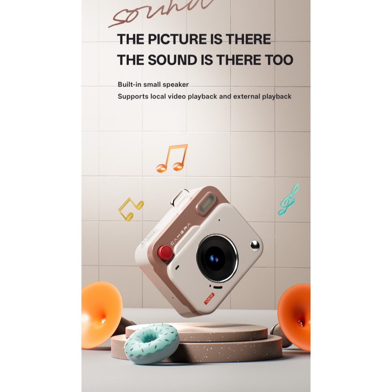 Camera digitala, 1080P, 48 megapixeli, card de memorie de 128 GB
