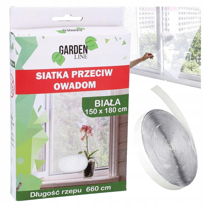 Plasa pentru insecte Chomik 150 x 180 cm Alb EDA4516