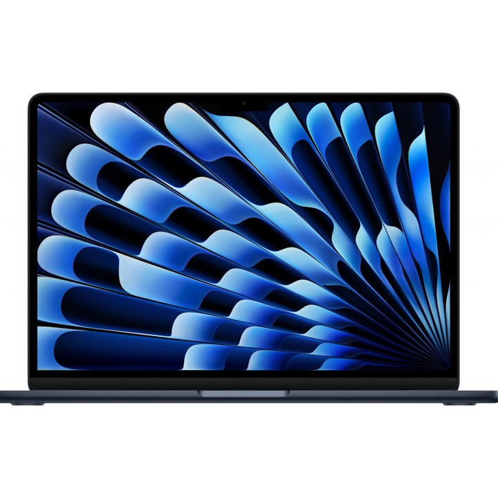 Apple MacBook Air laptop, 13,6 hüvelykes, Apple M4, 16 GB RAM DDR4, 256 GB SSD, Apple GPU, macOS Sequoia, Midnight