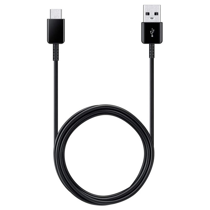 Cablu de incarcare pentru Samsung - Data Cable (EP-DW700CBE) - USB to USB C, Fast Charge, 25W, 1.5m - Black - Bulk