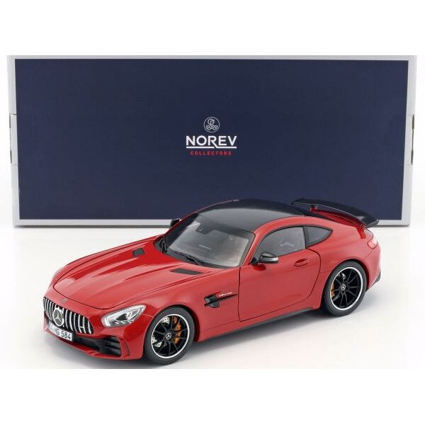 Macheta Mercedes-AMG GT R 2017 rosu - 1/18 Norev - eMAG.ro