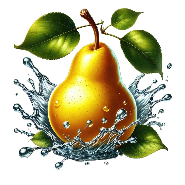 Sticker Para aurie si stropi limpezi, Fructe, Autoadeziv, Cri-Flo, Marime 10 cm