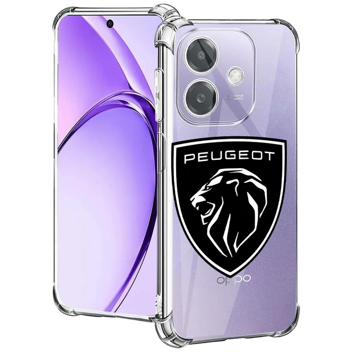 BestCase® Husa pentru OPPO A60 5G / A40 / A40M, Anti Shock 1.5MM, Peugeot, Protectie camera, ecran si colturi, 2004575 AS 1727