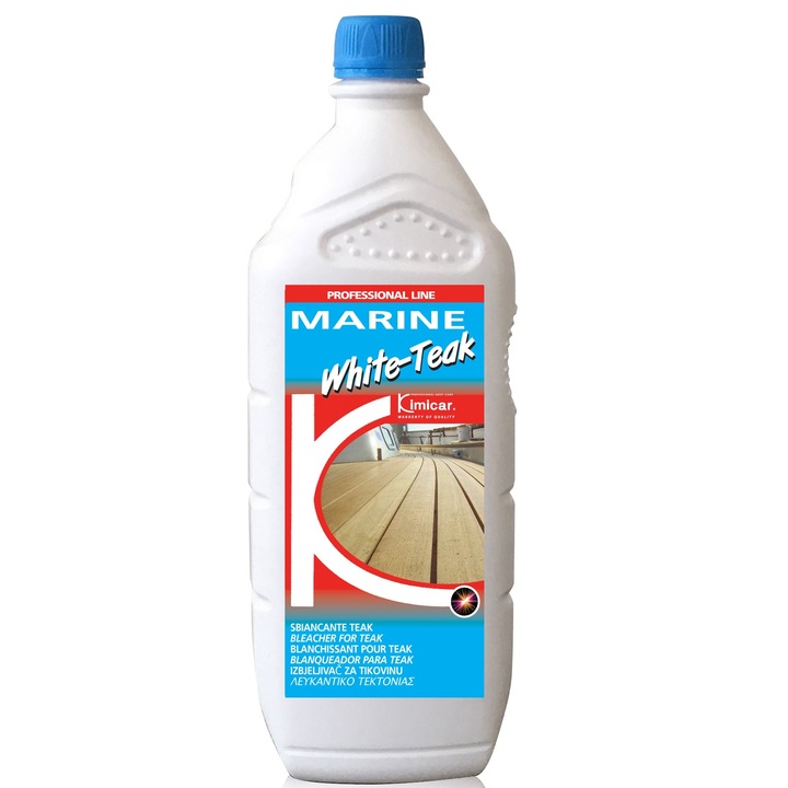 Solutie albire lemn de teak de la barci, vapoare, ski jet, yaht uri White Teak 1 lt