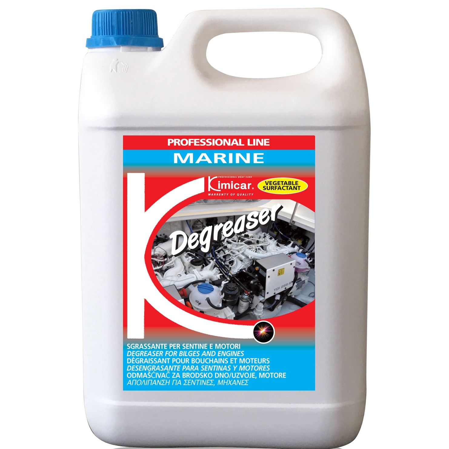 Desincrostant pentru depunerea calcifiata pe carena de la barci, vapoare, ski jet, yaht uri Deoxide 5000ml