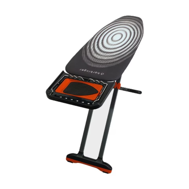 HARBINGER Blackboard vasalódeszka, 46x127cm, 100% pamut felület, állítható magasság 80-105cm, modern design